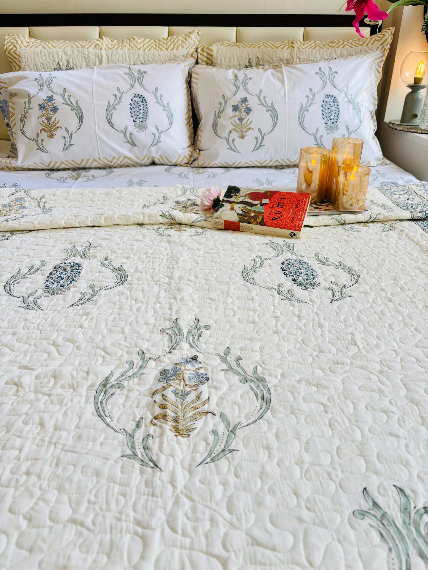 Balmy Seaside Quilted Bedcover