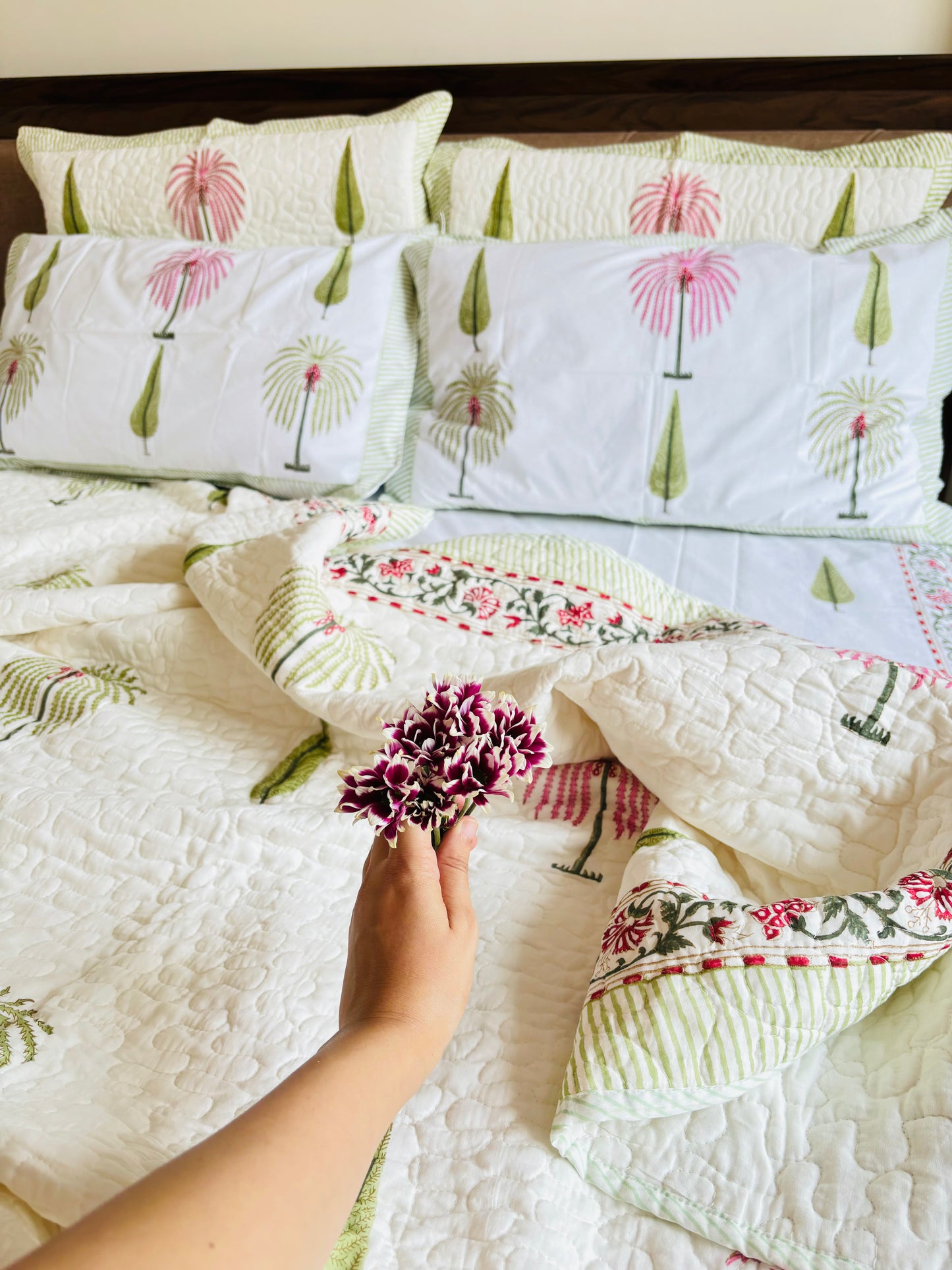 Tropical Quilted Bedcover