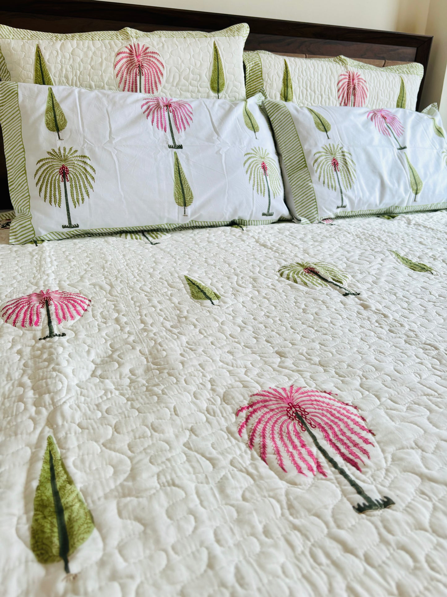 Tropical Quilted Bedcover