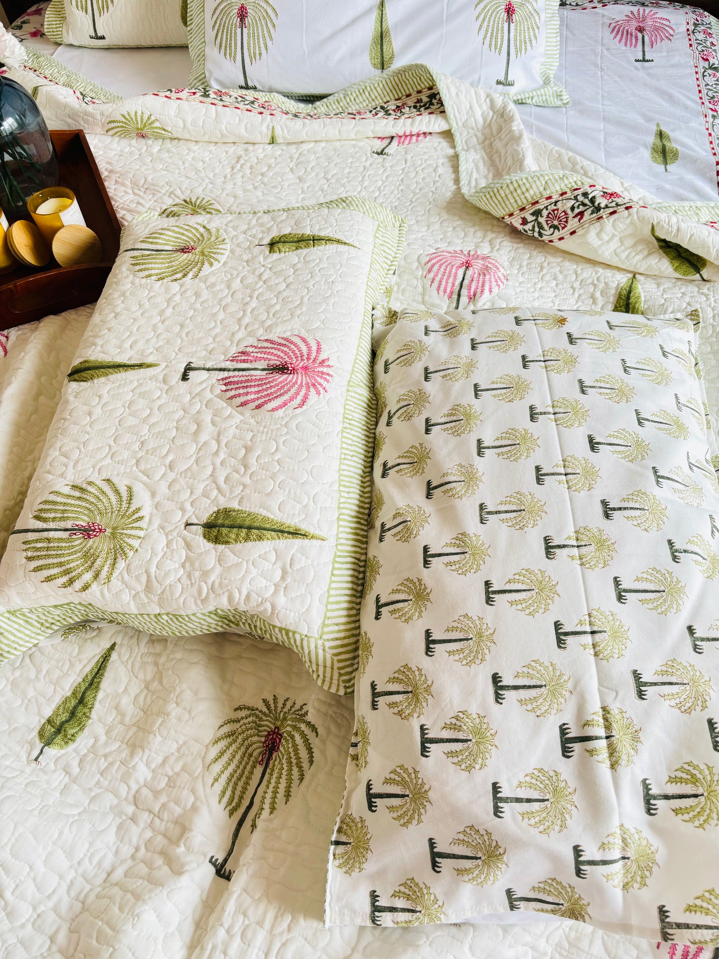 Tropical Quilted Bedcover