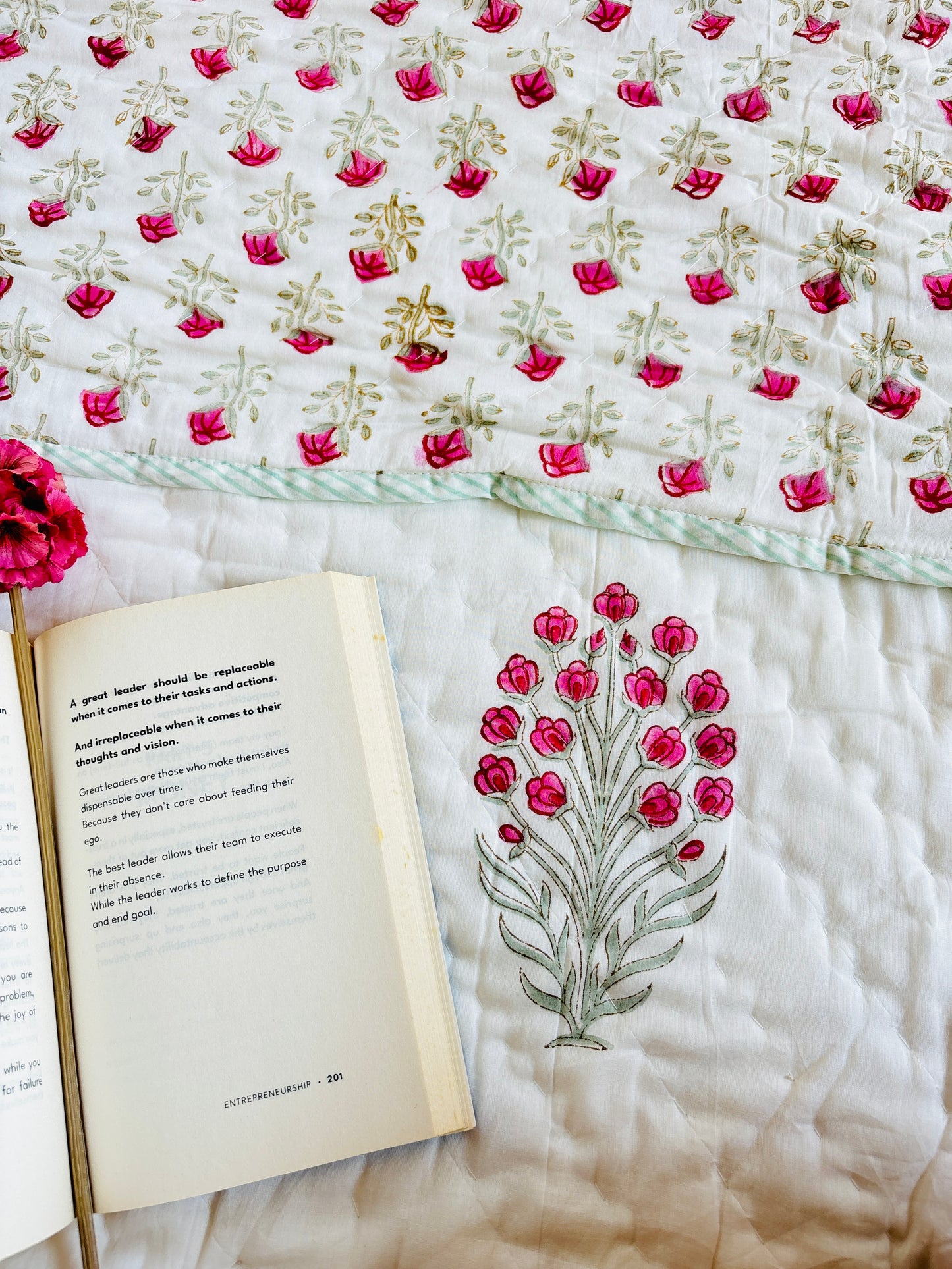 Blush Mulmul Quilt