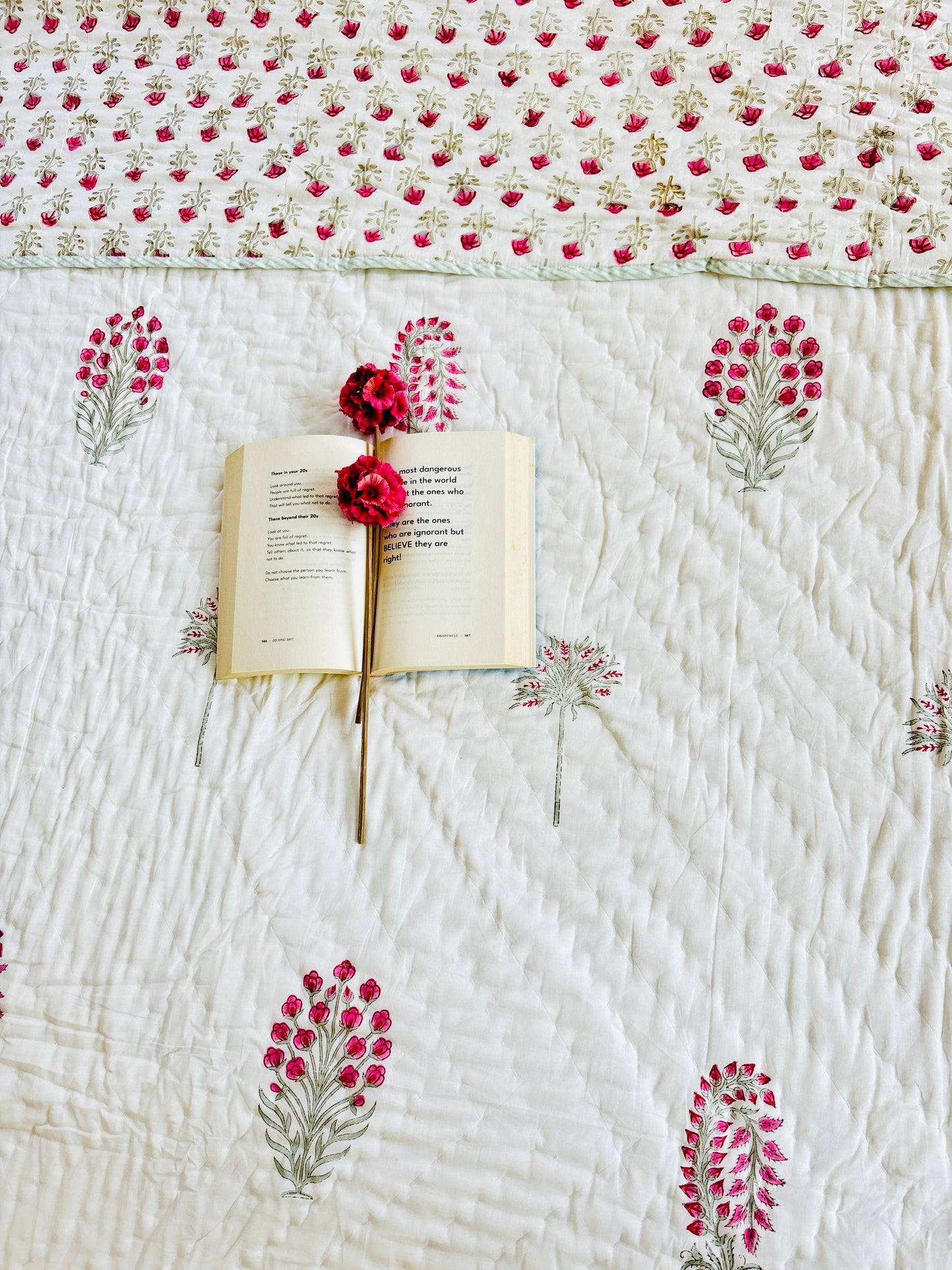 Blush Mulmul Quilt